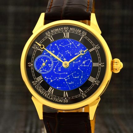 Mechanical Watch Roman Miller Constellation Map of Stars